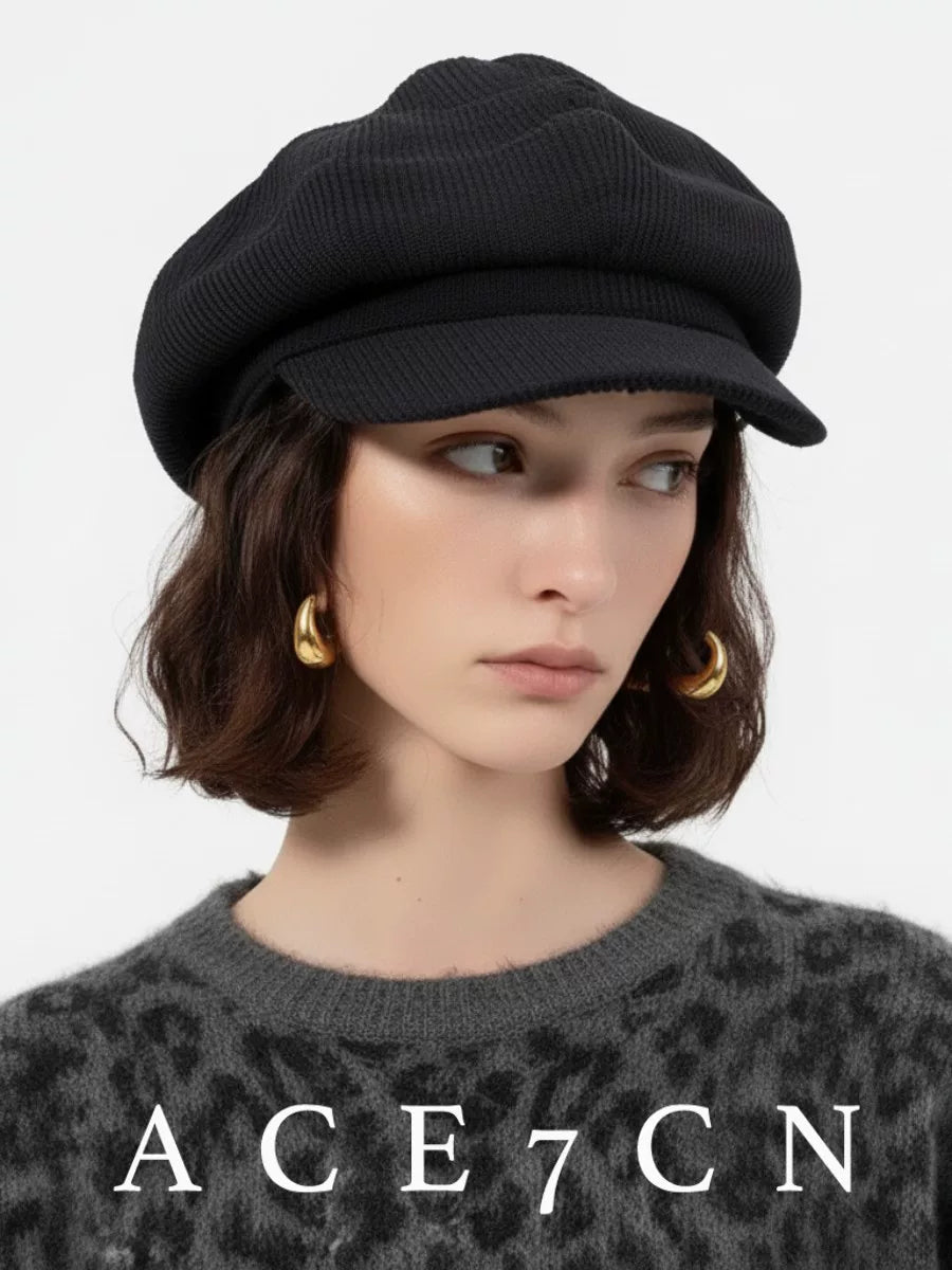 Corduroy Newsboy Cap — ACE7CN