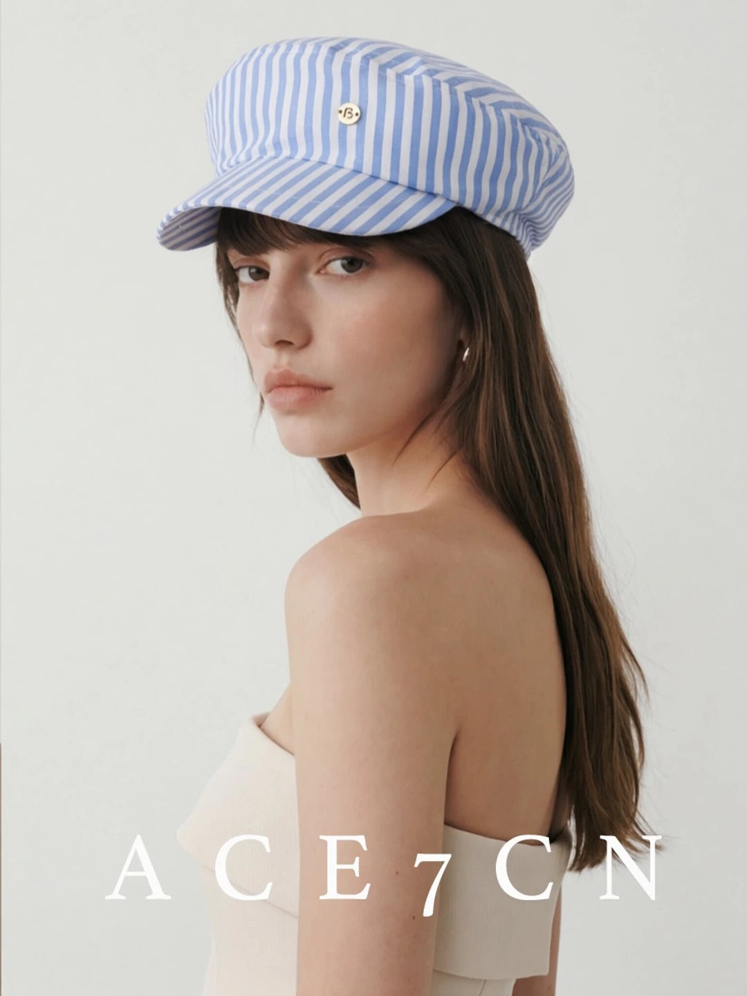 Lightweight Plaid Newsboy Cap — ACE7CN