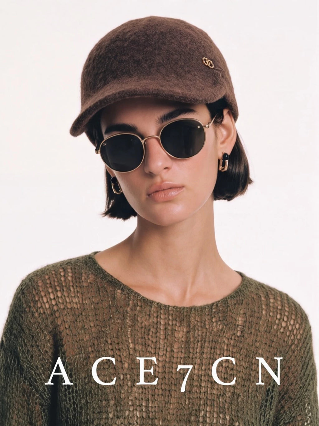 Knit Wool Baseball Cap — ACE7CN