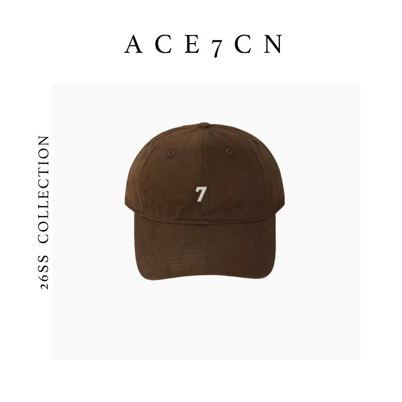 Soft-Crown Embroidered Baseball Cap — ACE7CN