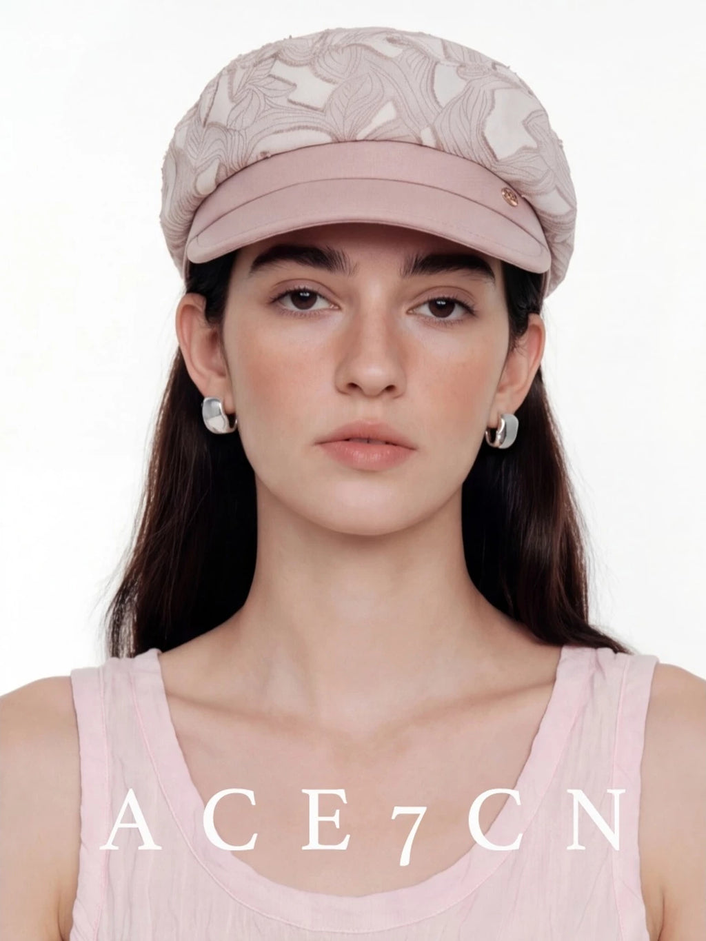 Burnout Tencel Newsboy Cap — ACE7CN