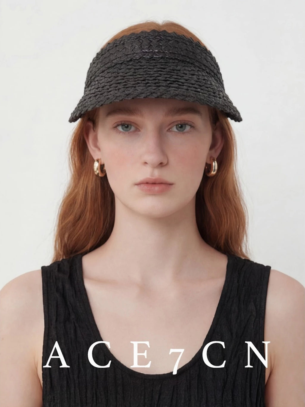 Wheat-Straw Headband Visor — ACE7CN