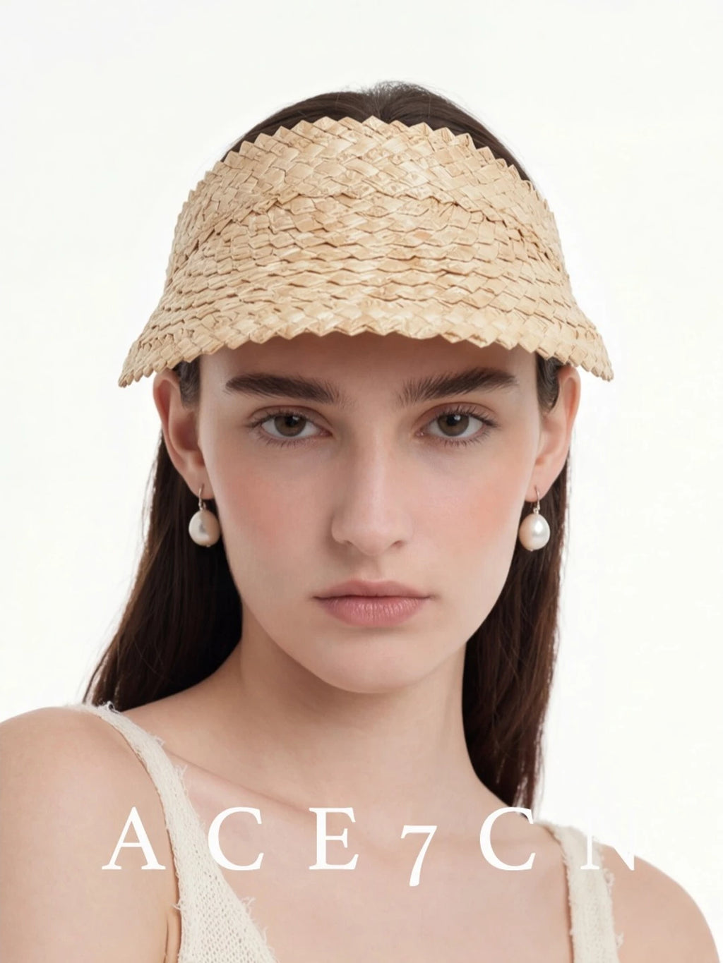 Wheat-Straw Headband Visor — ACE7CN