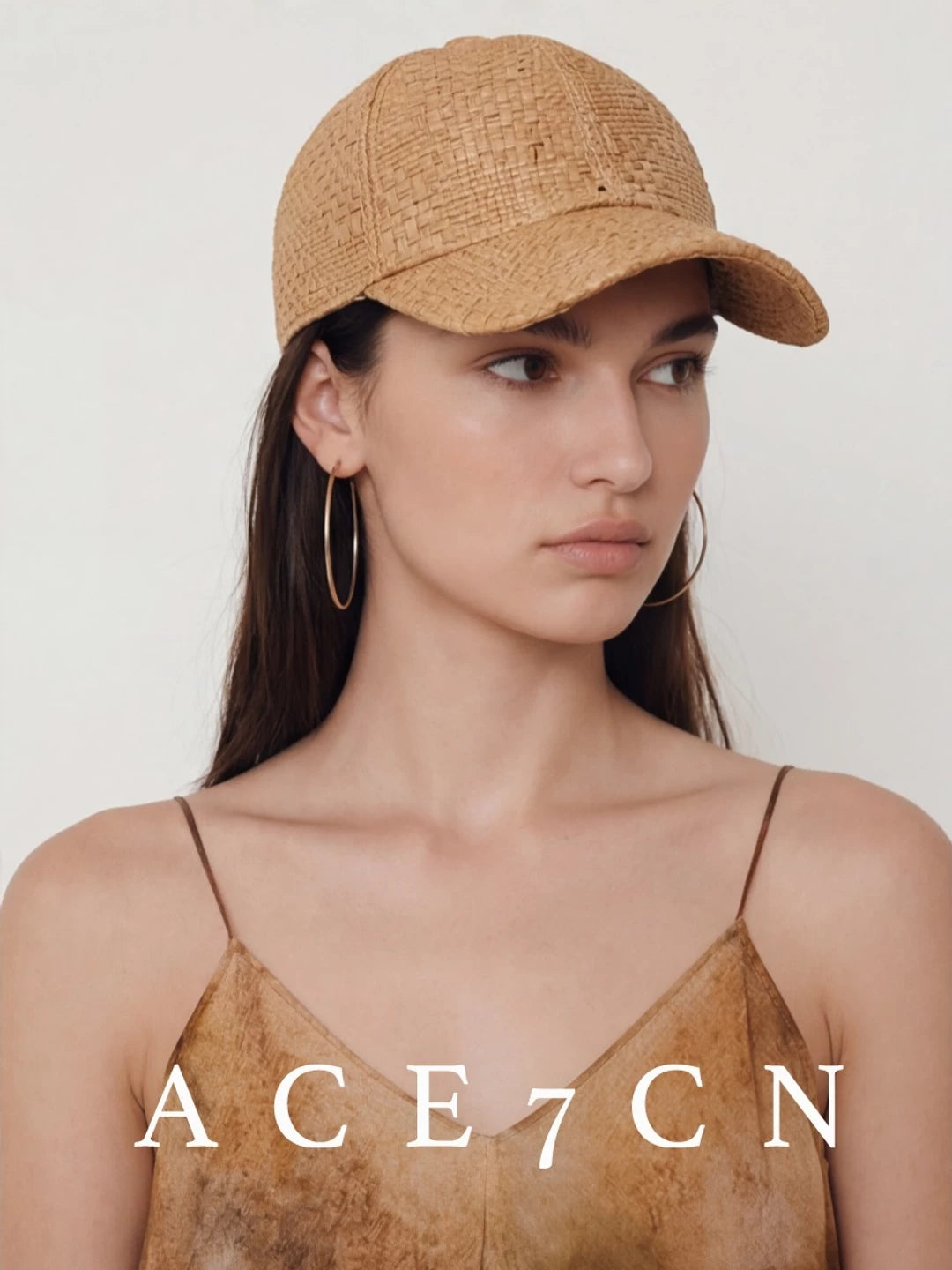 Breathable Straw Baseball Cap — ACE7CN