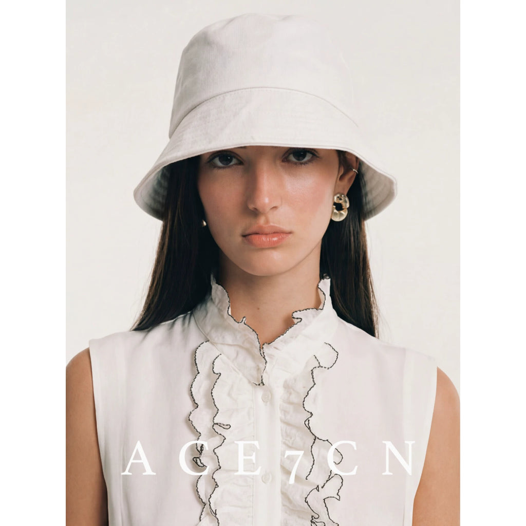 Foldable Plain Bucket Hat — ACE7CN