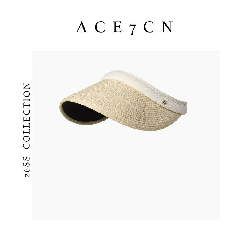 Open-Top Straw Visor — ACE7CN