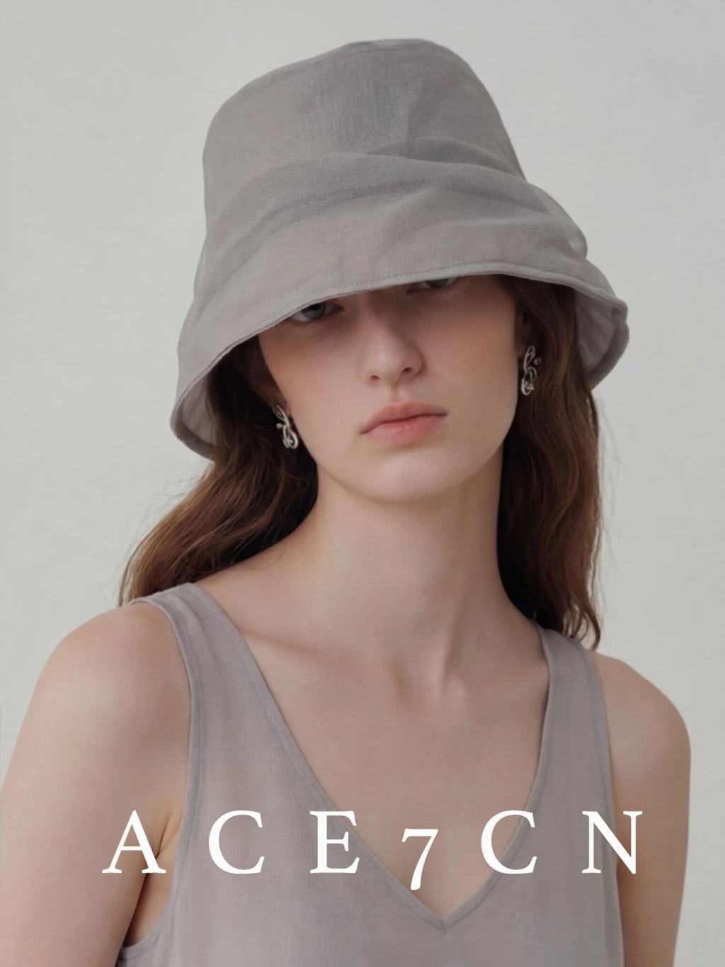 Sheer Gauze Bucket Hat — ACE7CN