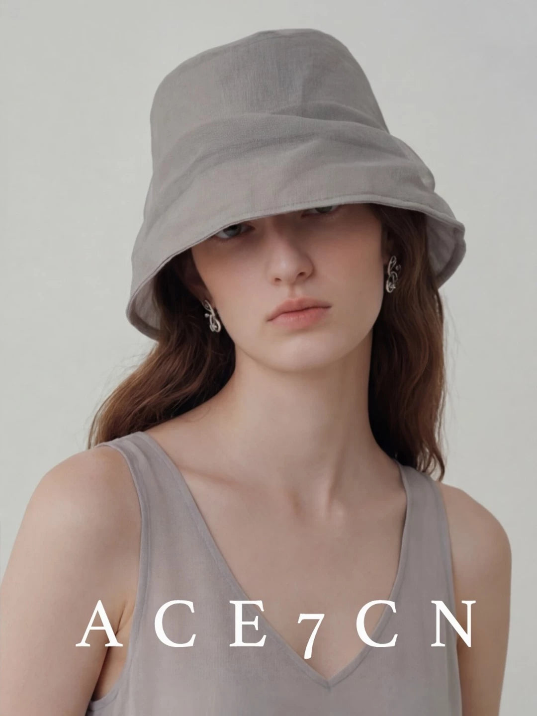 Sheer Gauze Bucket Hat — ACE7CN
