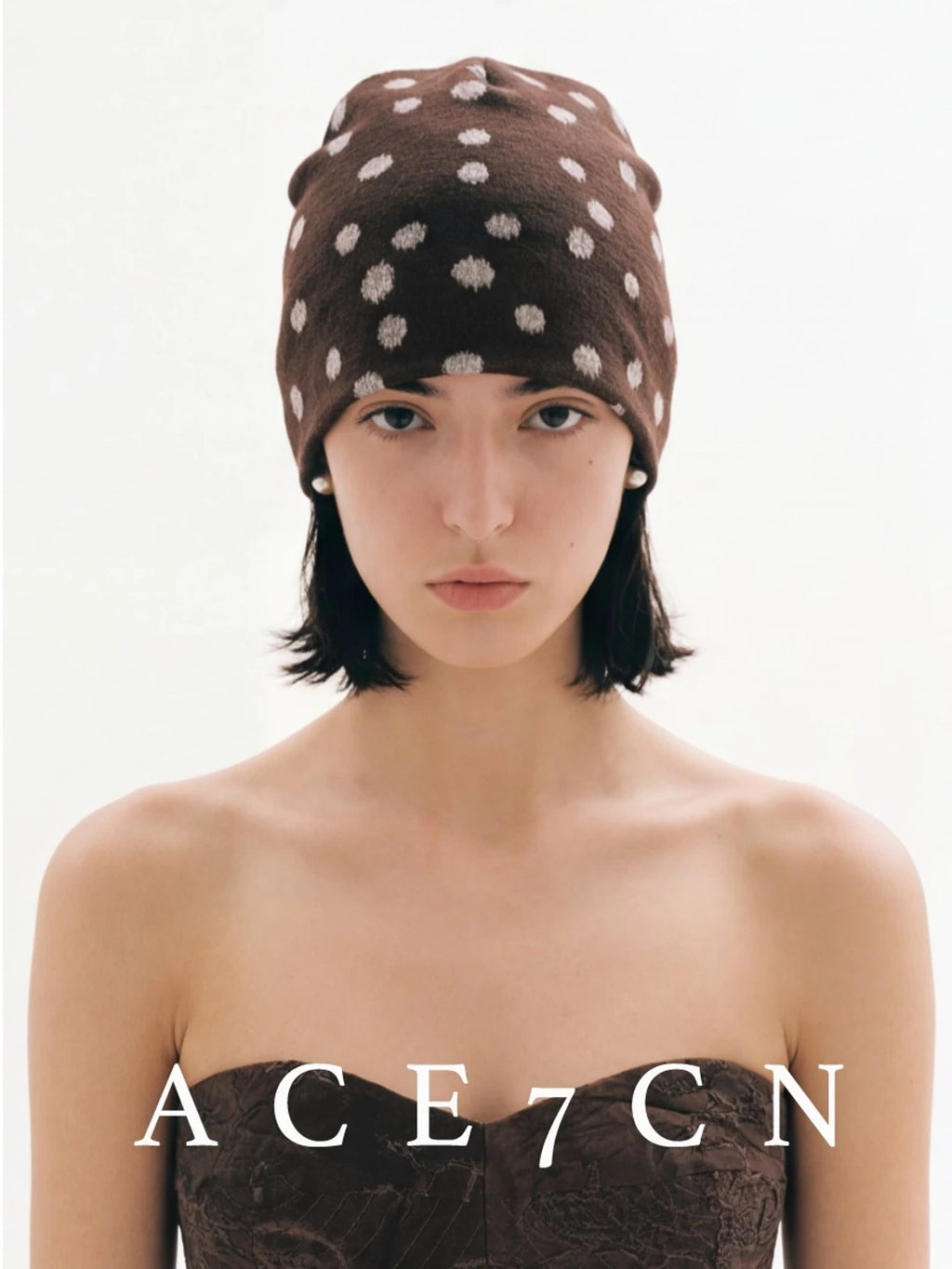 Pleated Lightweight Head Scarf Hat — ACE7CN