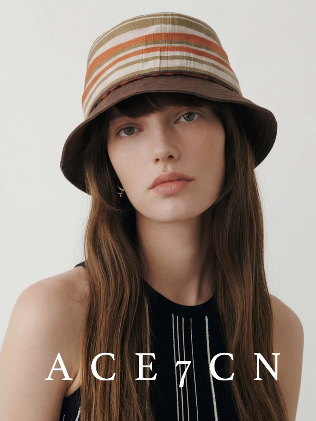 Fine Multi-Stripe Bucket Hat — ACE7CN