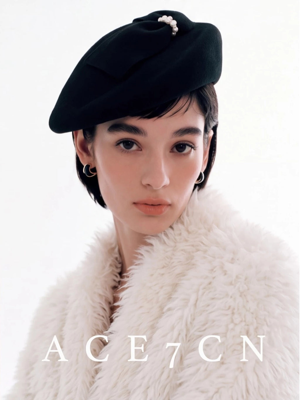 Wool Evening Pillbox Hat — ACE7CN