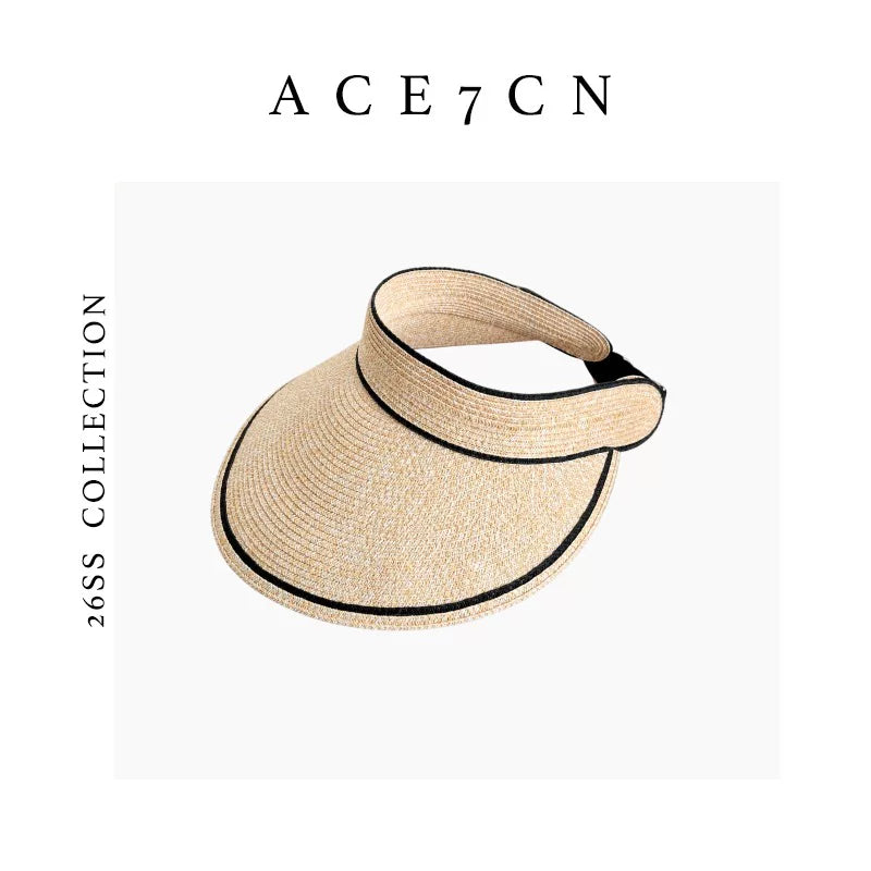 Wide-Brim Headband Sun Visor — ACE7CN