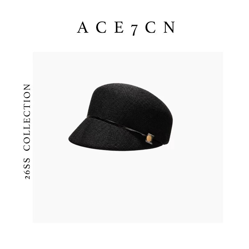 Short-Brim Equestrian Cap — ACE7CN