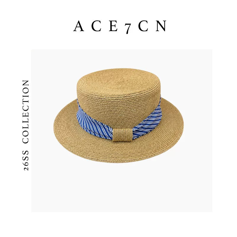 Breathable Straw Fedora — ACE7CN