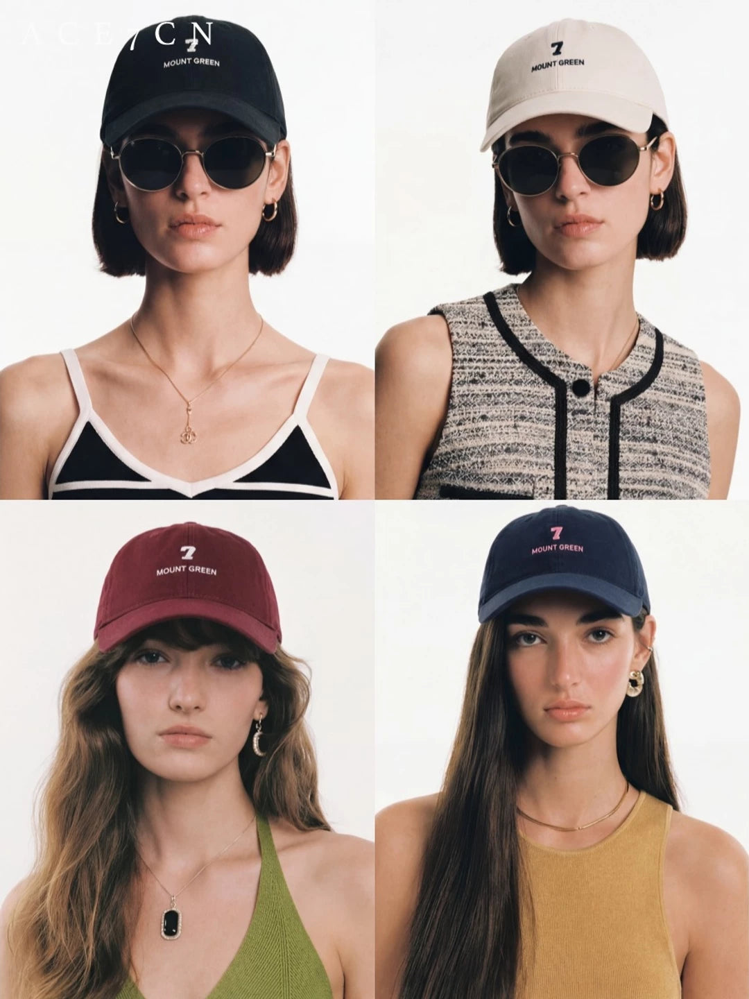 Seven Embroidered Baseball Cap — ACE7CN