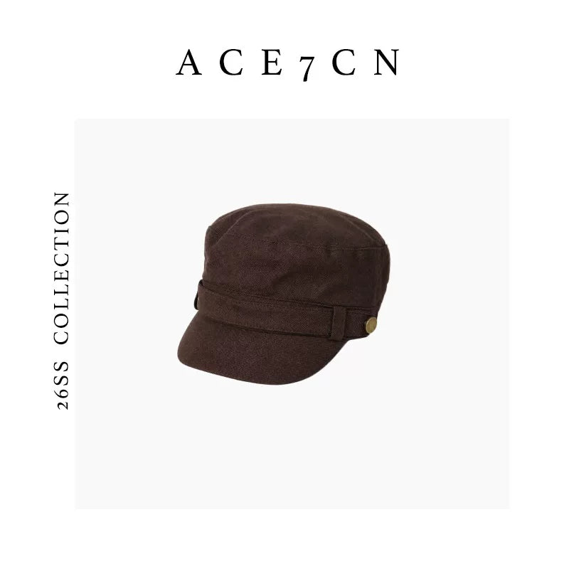 Flat-Top Workwear Equestrian Cap — ACE7CN