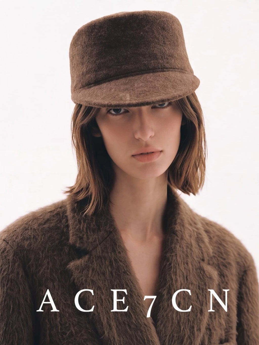 Sculpted Wool Felt Equestrian Cap — ACE7CN