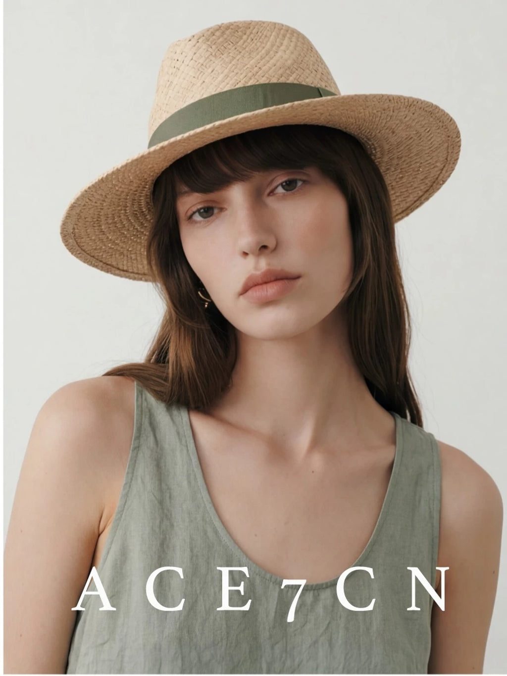 Natural Raffia Fedora — ACE7CN