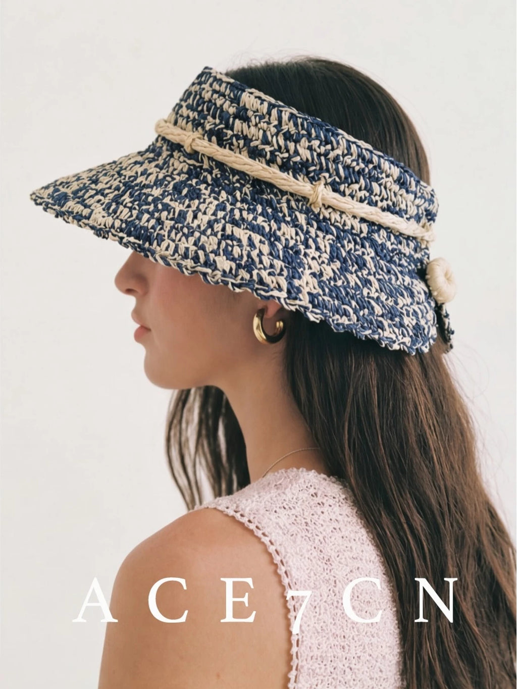Crochet Headband Visor — ACE7CN