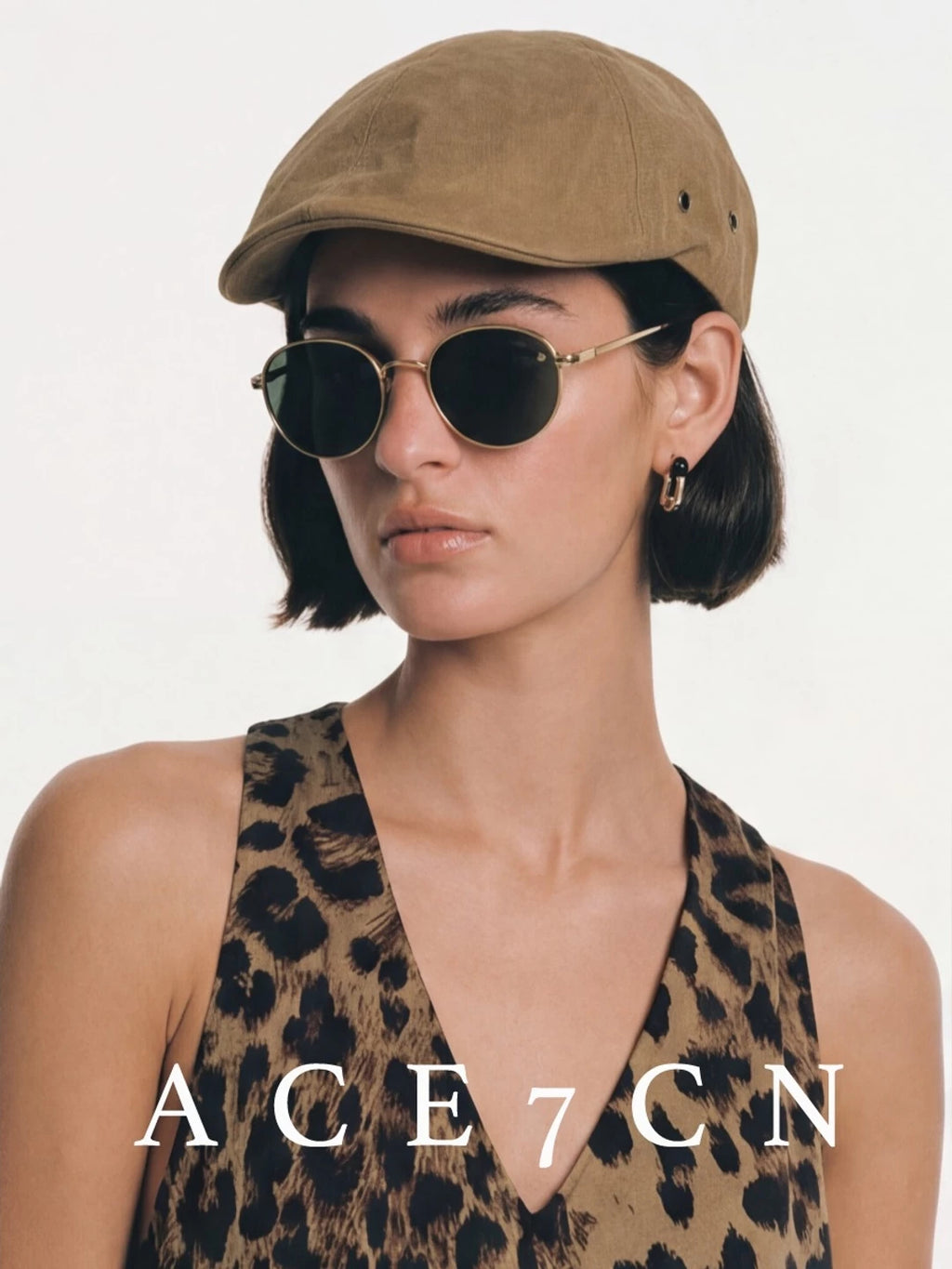 Sand-Washed Newsboy Cap — ACE7CN