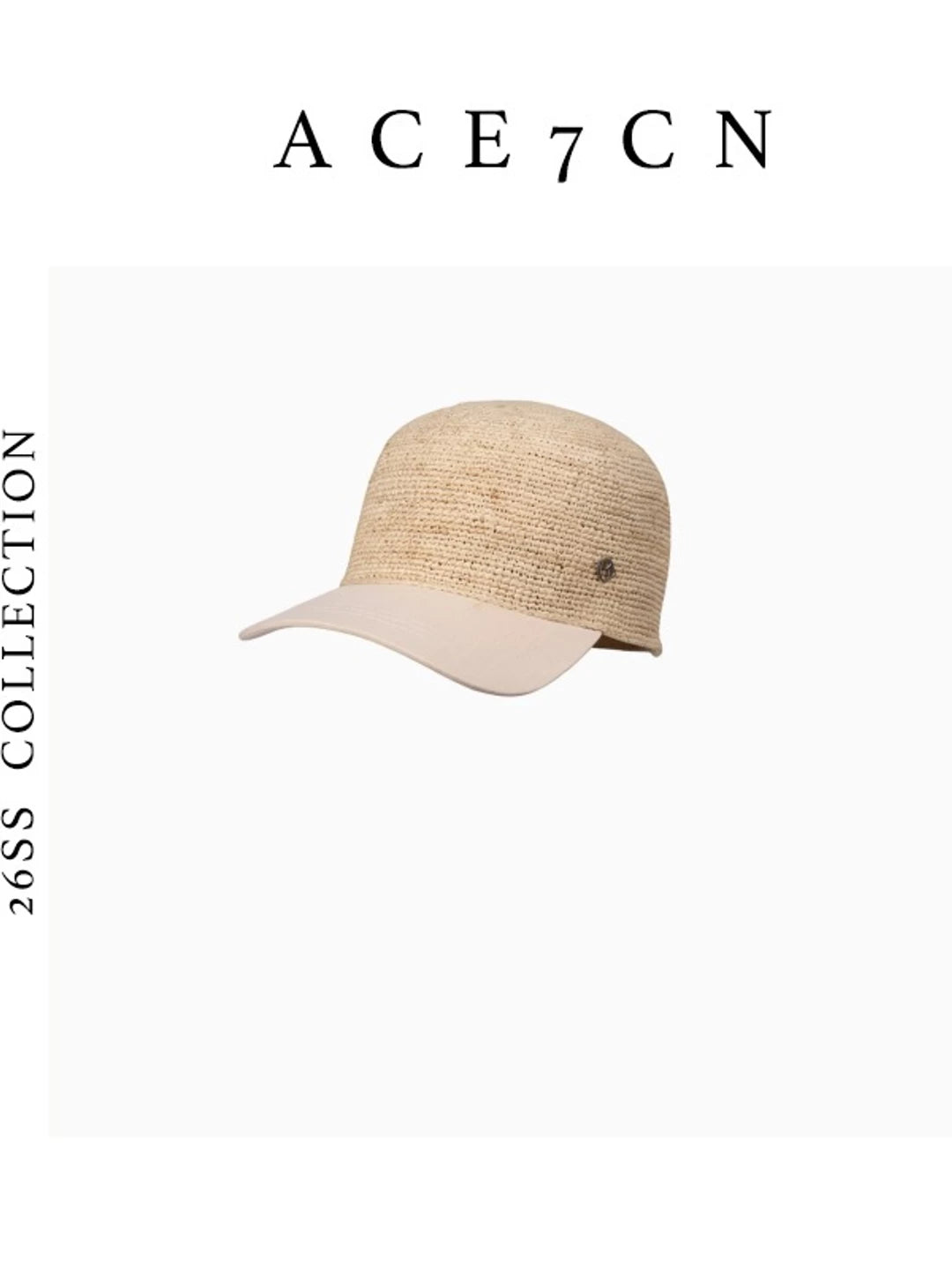 Raffia Baseball Cap — ACE7CN