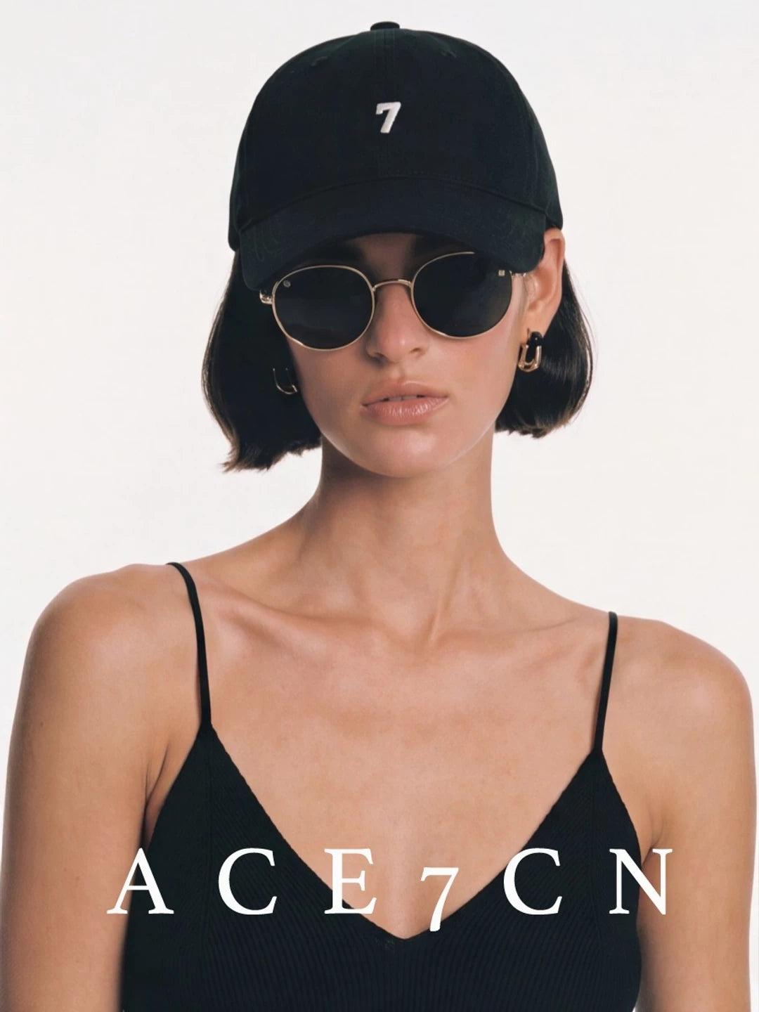 Soft-Crown Embroidered Baseball Cap — ACE7CN