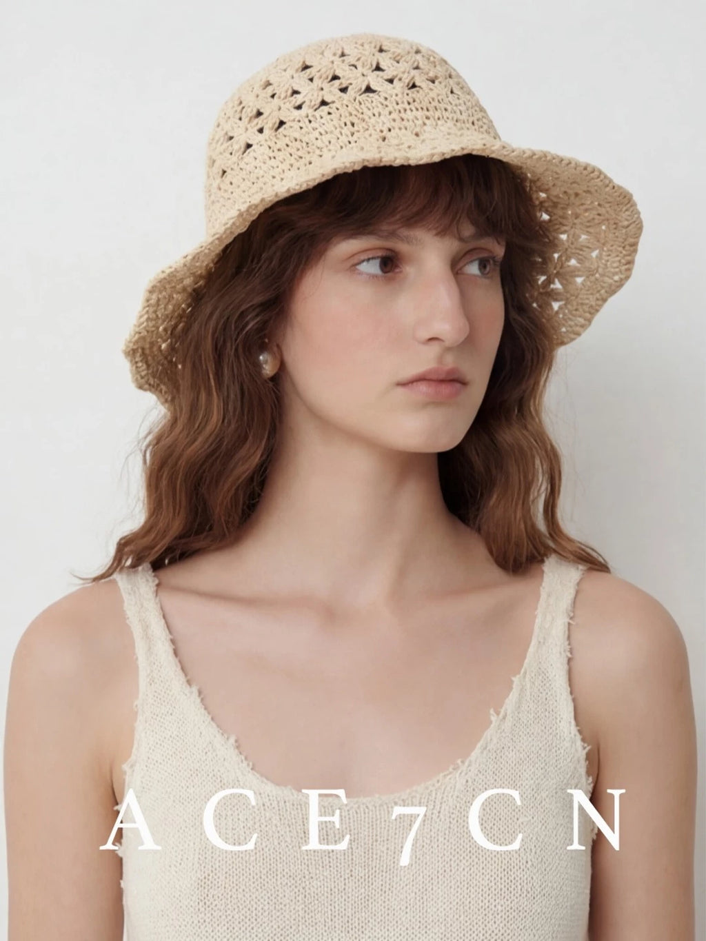 Foldable Openwork Bucket Hat — ACE7CN