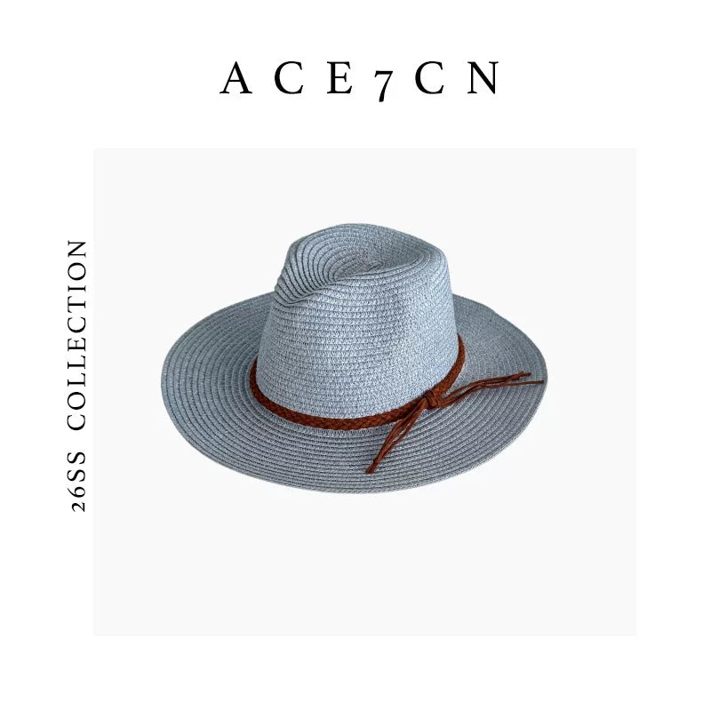 Woven Straw Panama Hat — ACE7CN