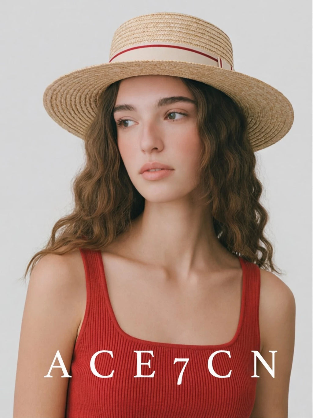 Hand-Woven Wheat-Straw Fedora — ACE7CN