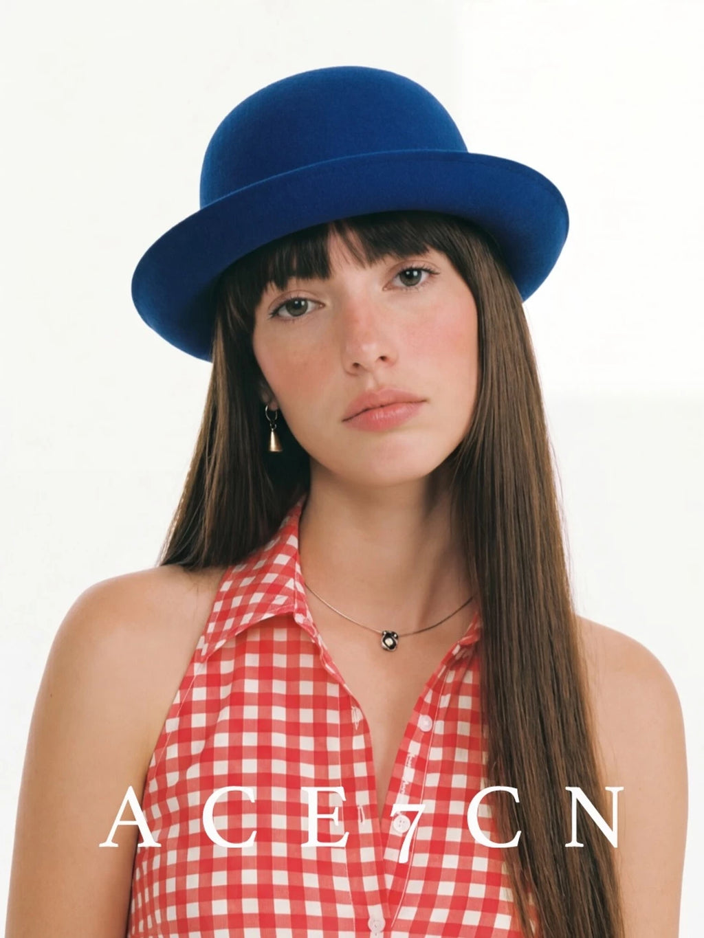 Roll-Brim Wool Bowler Hat — ACE7CN