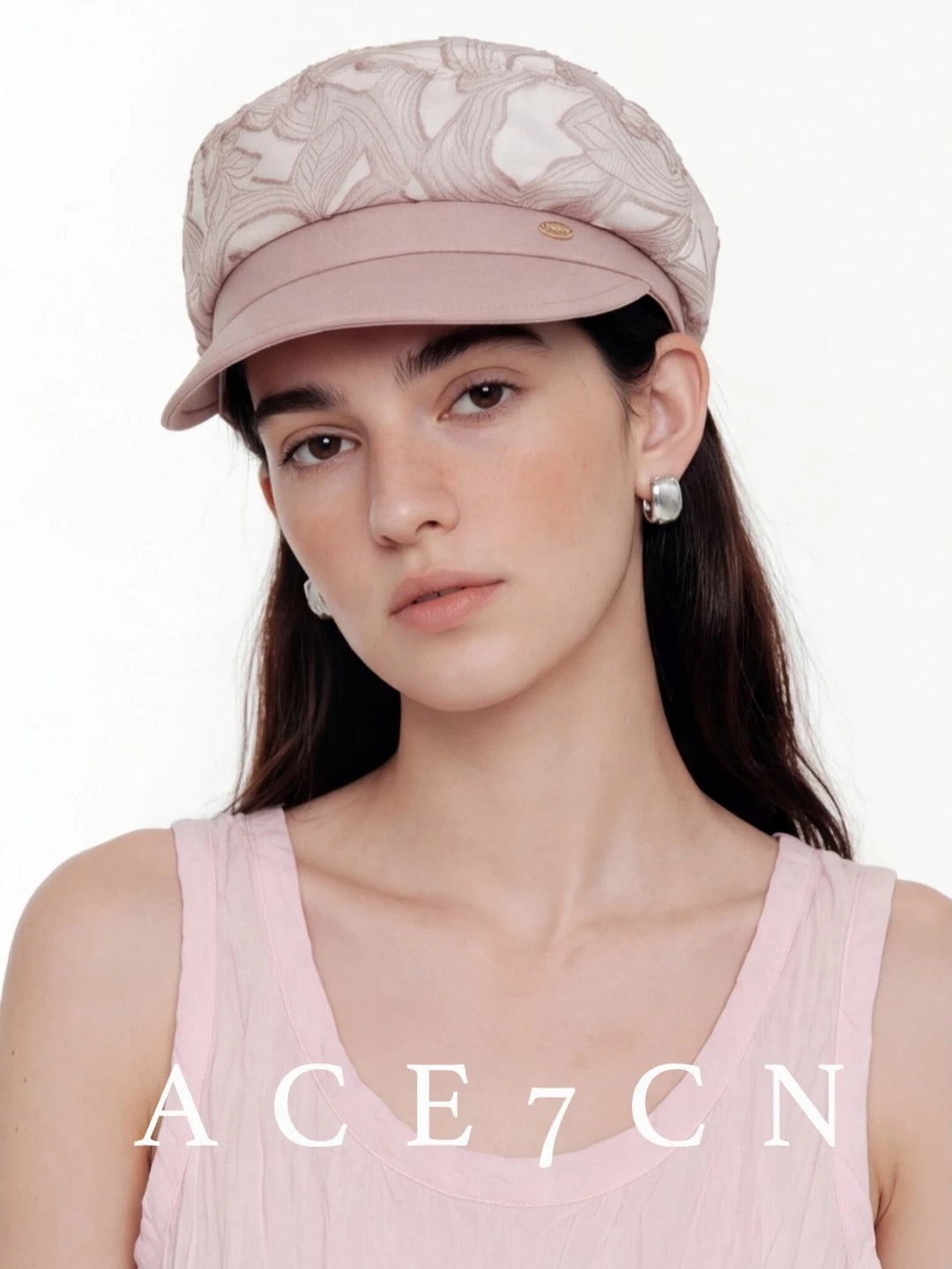 Burnout Tencel Newsboy Cap — ACE7CN