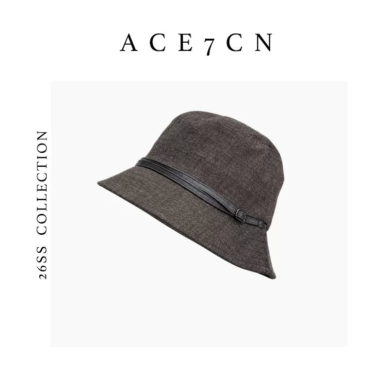 Downturned-Brim Bucket Hat — ACE7CN