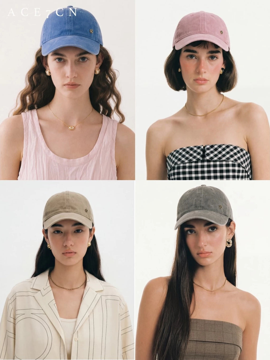 Compact Multi-Color Baseball Cap — ACE7CN