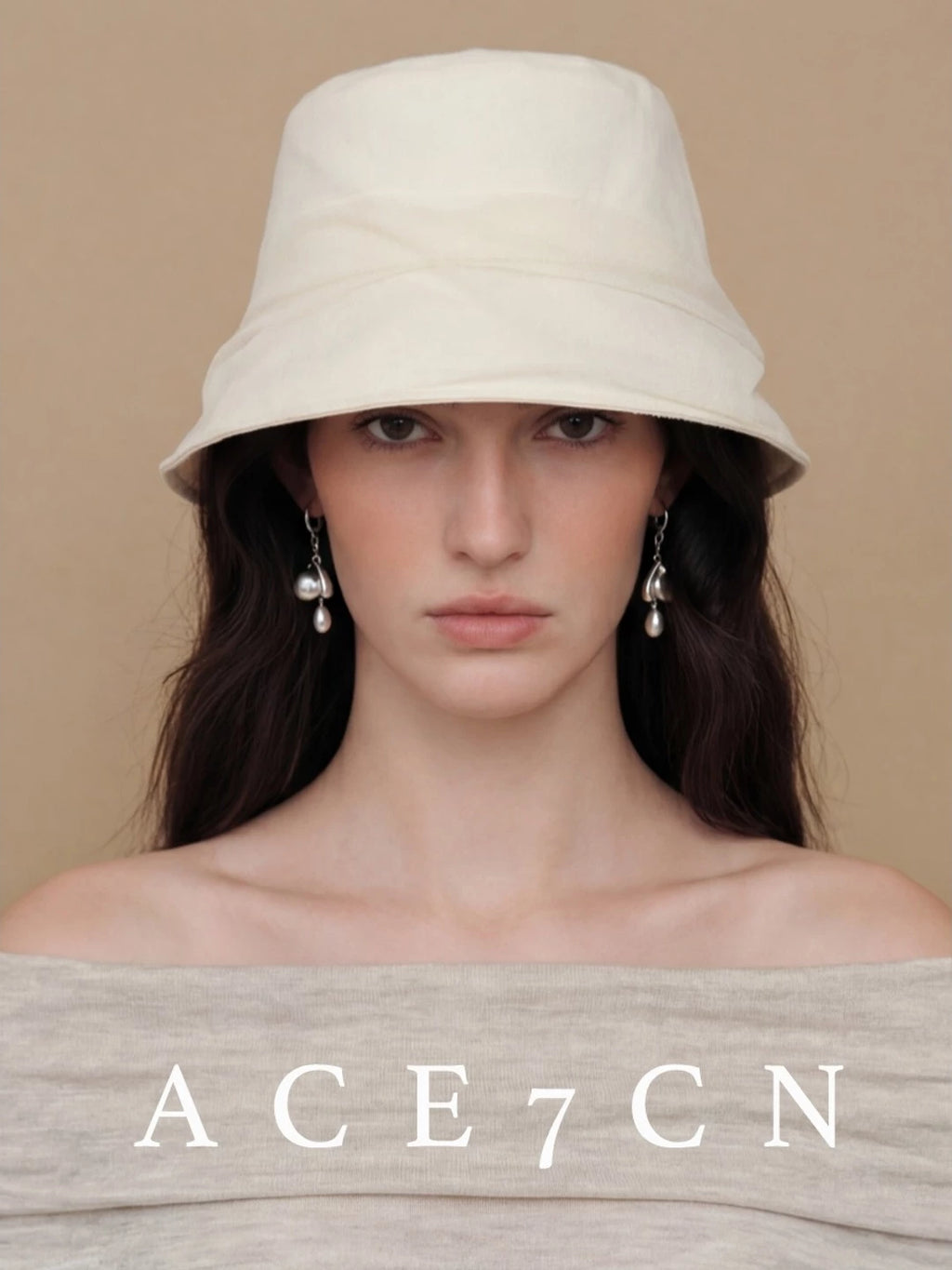 Sheer Gauze Bucket Hat — ACE7CN