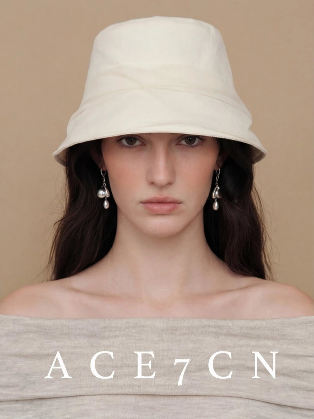 Sheer Gauze Bucket Hat — ACE7CN