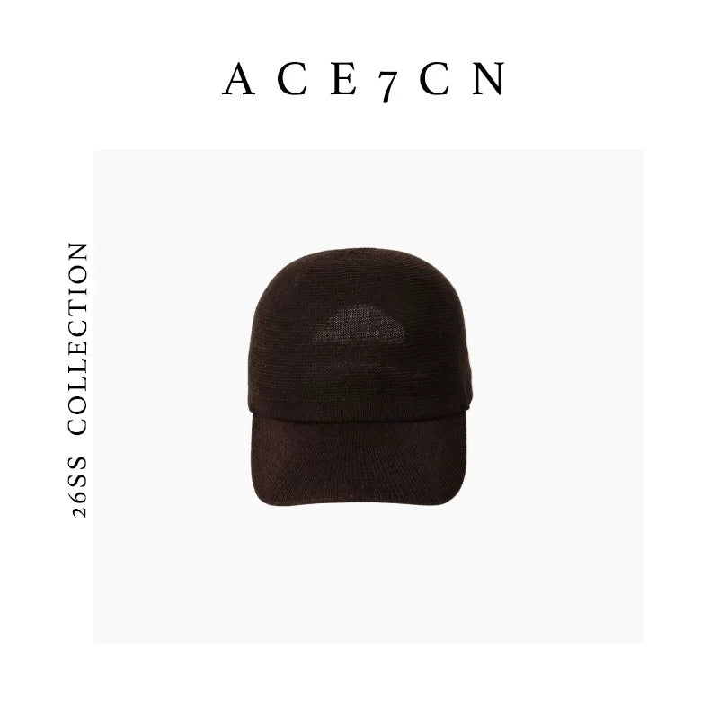 Urban Minimalist Equestrian Hat Breathable Knit Riding