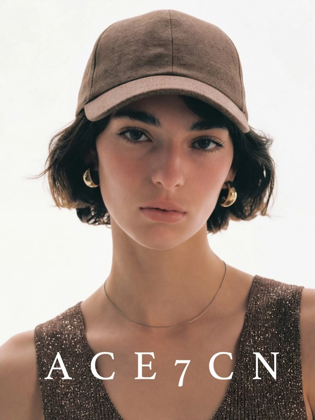 Linen Riding Cap — ACE7CN