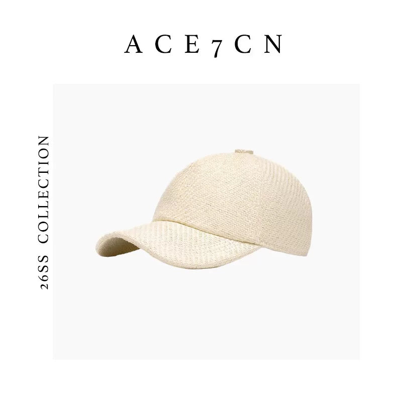 Breathable Straw Baseball Cap — ACE7CN