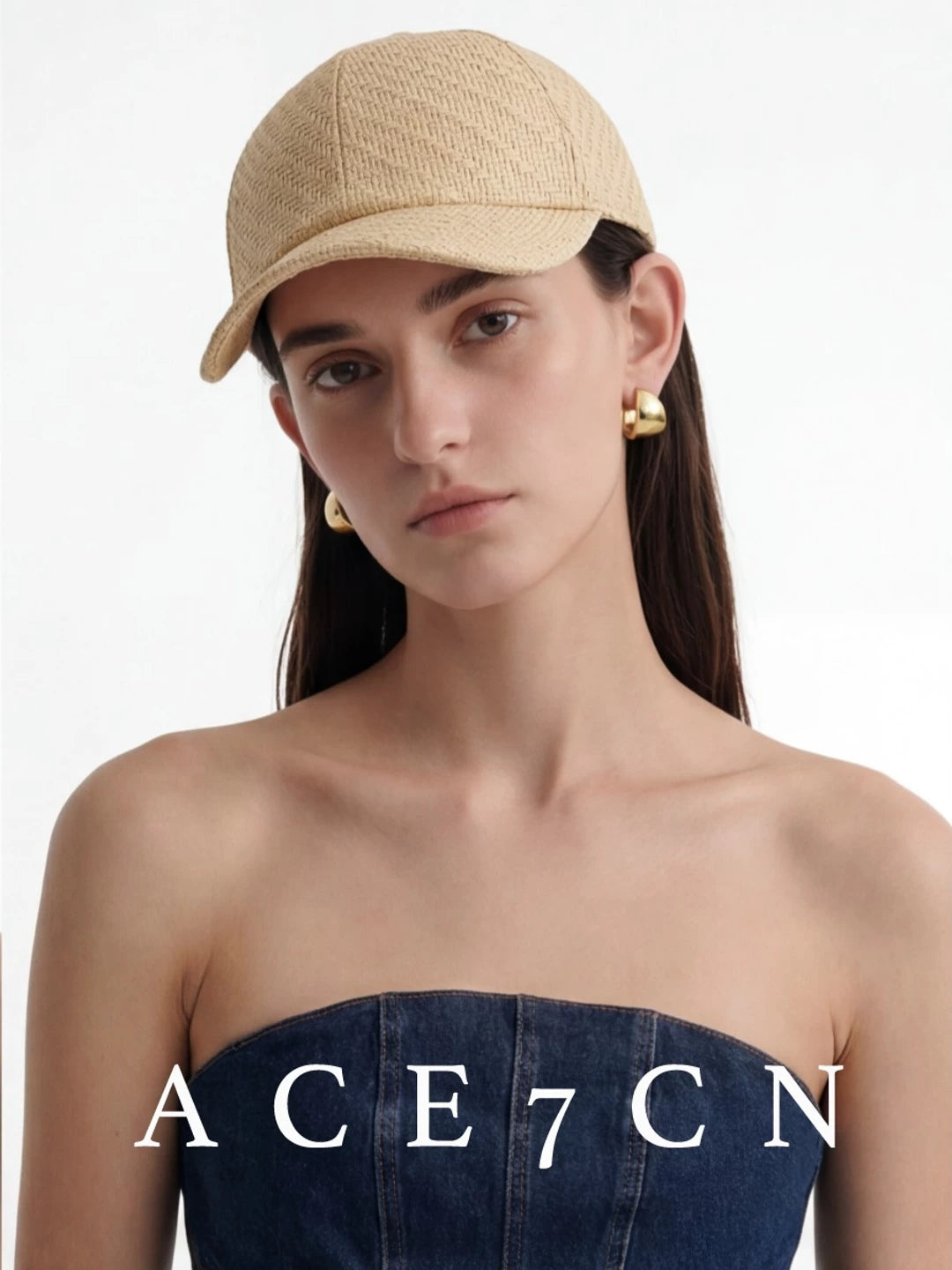 Breathable Straw Baseball Cap — ACE7CN