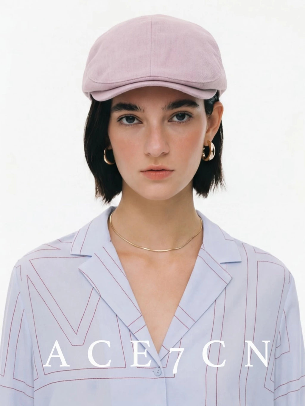Soft Cotton Flat Cap — ACE7CN