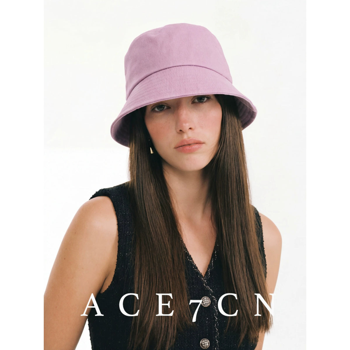 Foldable Plain Bucket Hat — ACE7CN