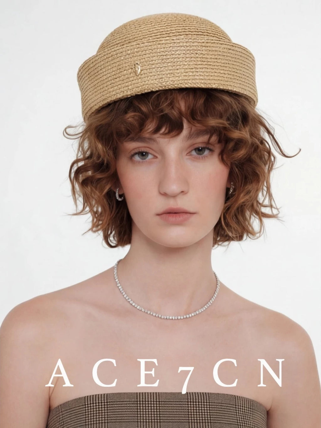 Handmade Raffia Pillbox Hat — ACE7CN