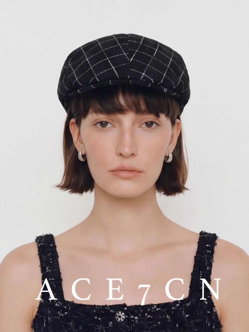 Cotton Flat Cap — ACE7CN