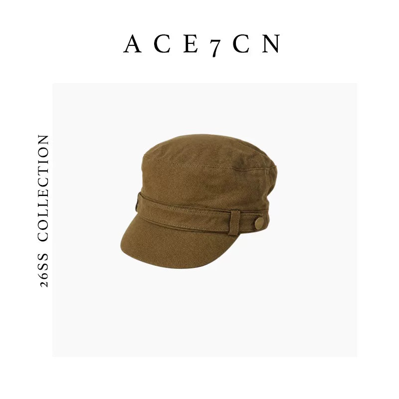 Flat-Top Workwear Equestrian Cap — ACE7CN