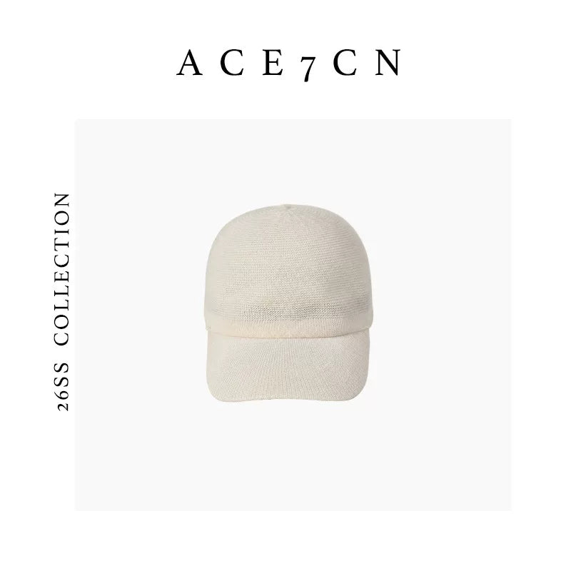 Urban Minimalist Equestrian Hat Breathable Knit Riding