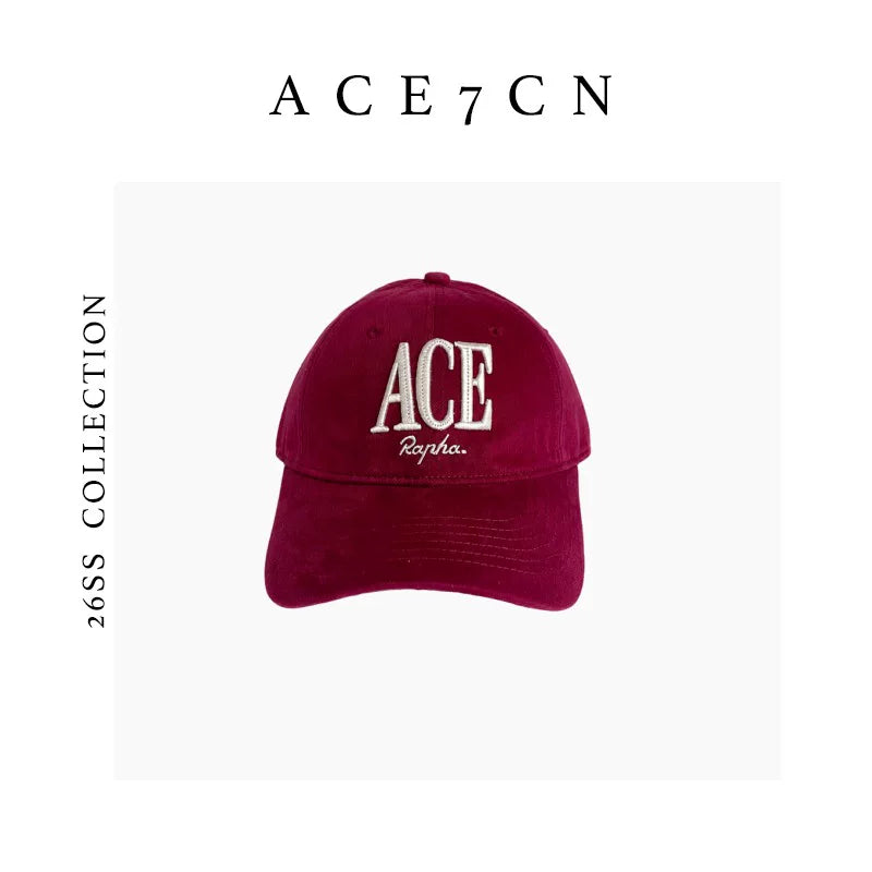 Embroidered Deep-Crown Baseball Cap — ACE7CN
