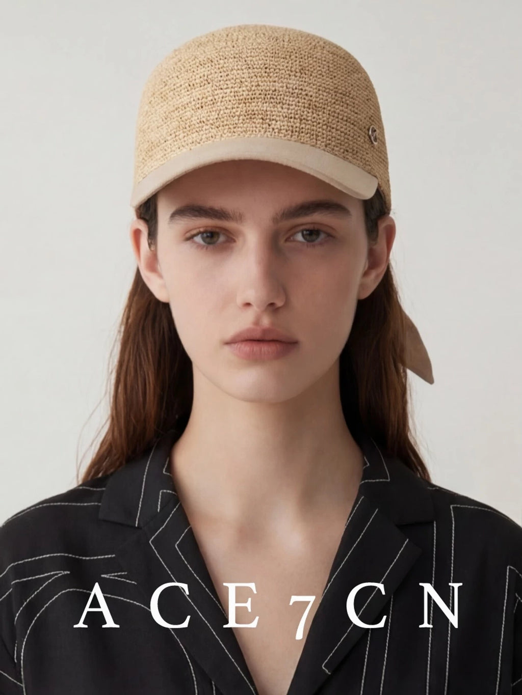 Raffia Baseball Cap — ACE7CN