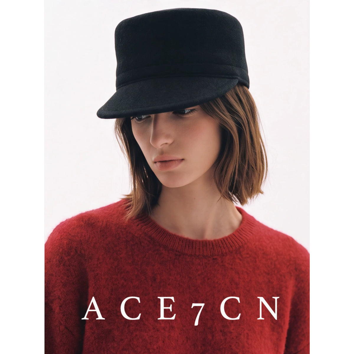 Sculpted Wool Felt Equestrian Cap — ACE7CN