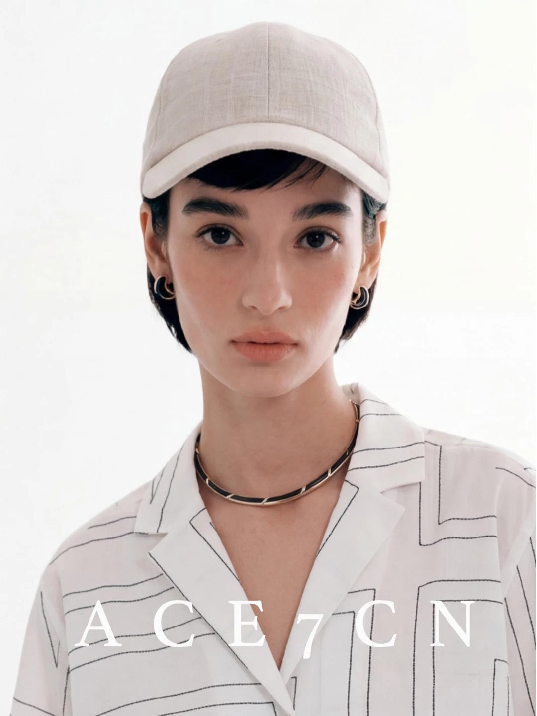 Linen Riding Cap — ACE7CN