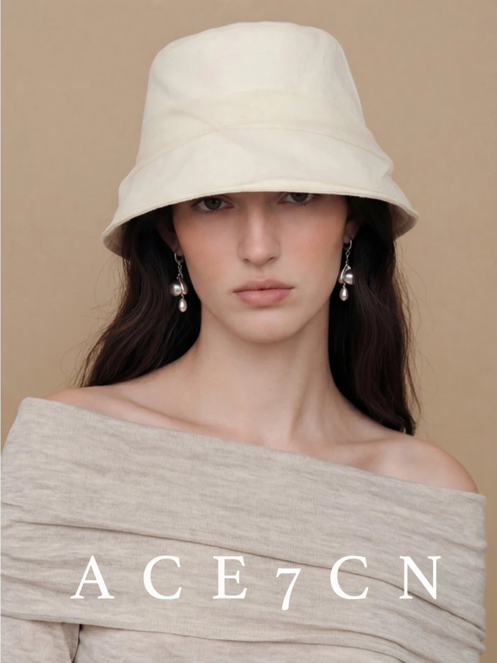Sheer Gauze Bucket Hat — ACE7CN